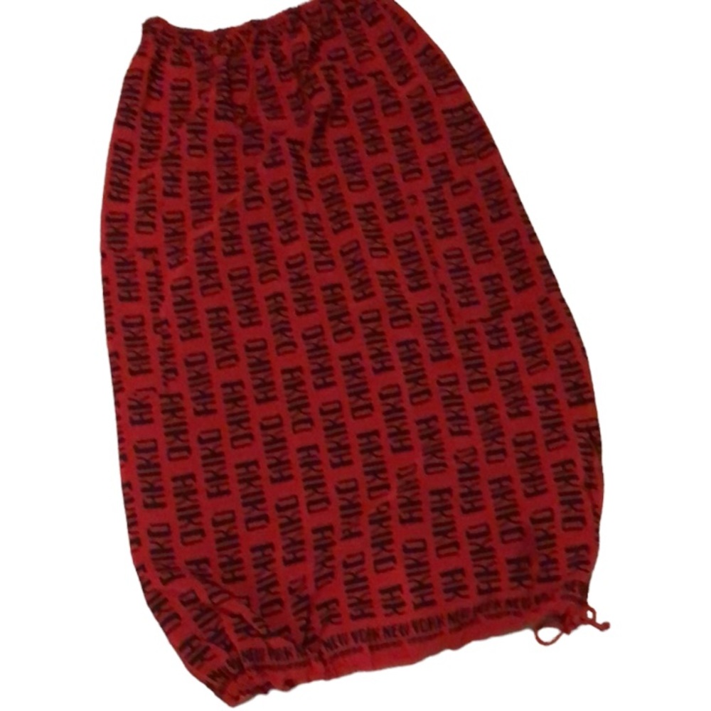 ❤️ AKIKO Long Skirt Japanese Designer Skirt Cinched Hem Option 3 Pockets - Picture 2 of 8